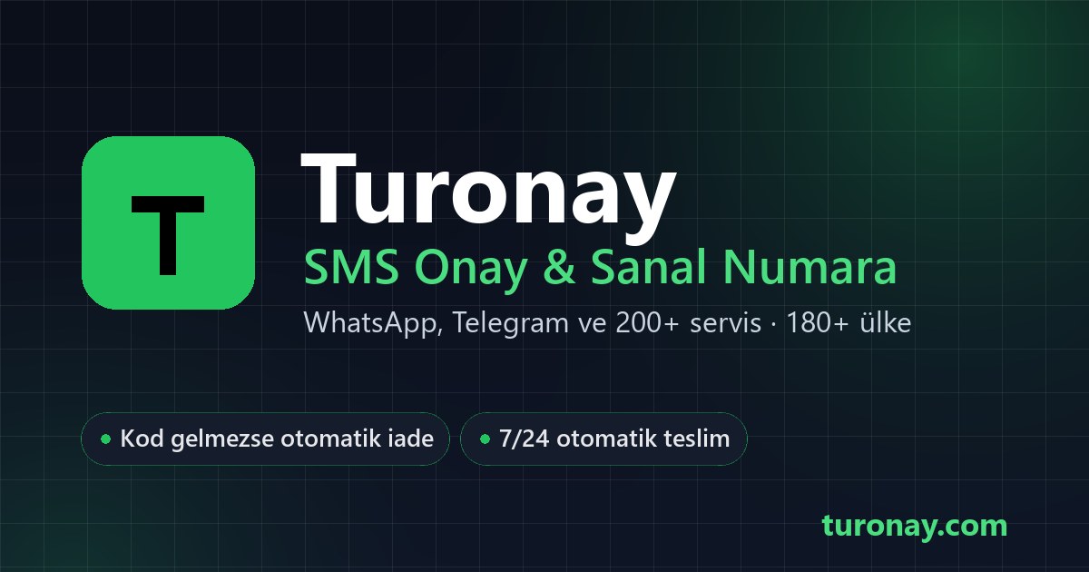 Rent a Virtual Number — Daily, Weekly, Monthly SMS Number | Turonay