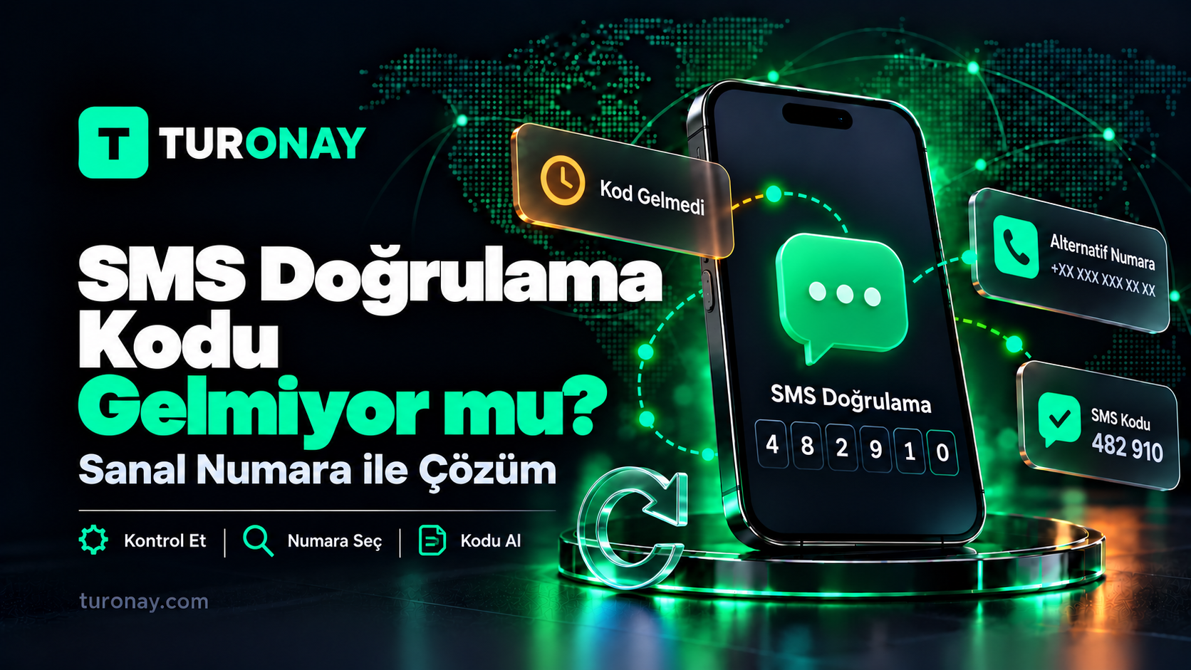 SMS Doğrulama Kodu Gelmiyor mu? Sanal Numara ile Kesin Çözüm