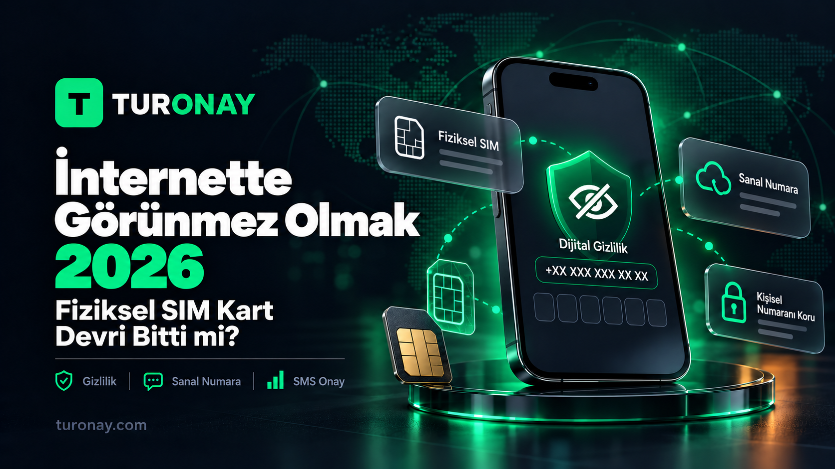 İnternette Görünmez Olmanın 2026 Yolu: Fiziksel Sim Kart Devri Bitti mi?